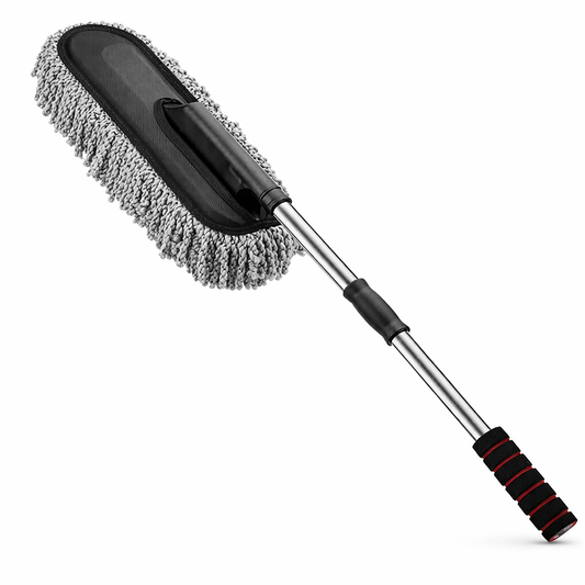 Vacuar Premium Extendable Microfiber Car Duster – Scratch-Free Cleaning Brush