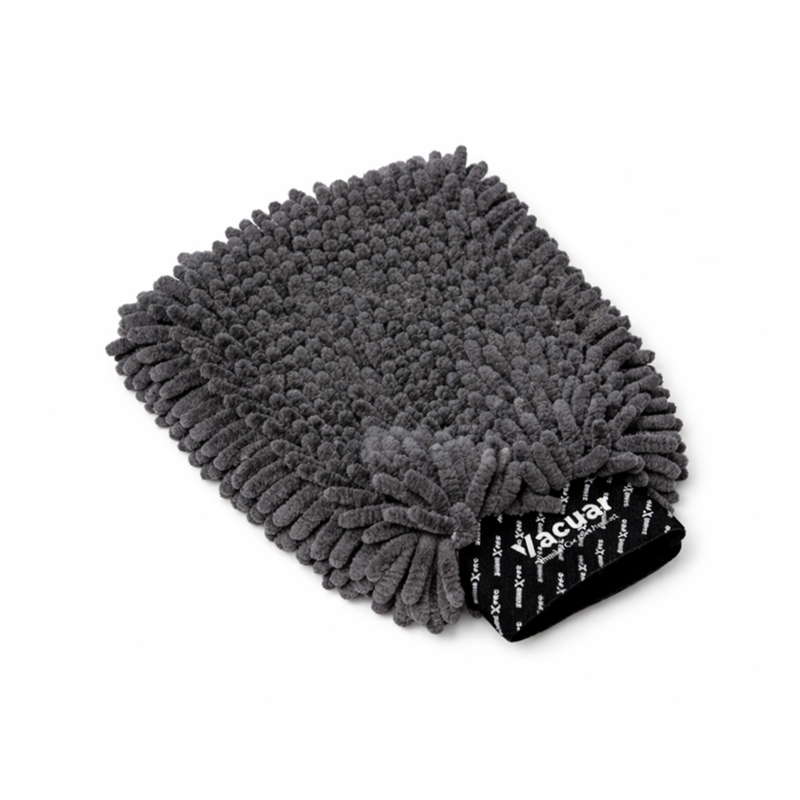 Vacuar Premium Microfiber Chenille Wash Mitt – Scratch-Free Car Cleaning Glove